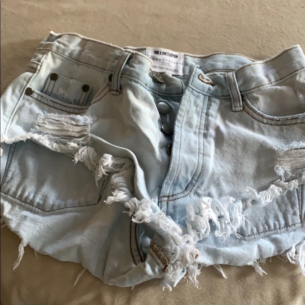 One Teaspoon Denim Shorts
